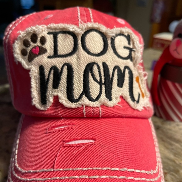 KBETHOS vintage distressed Dog Mom cap - Picture 4 of 7